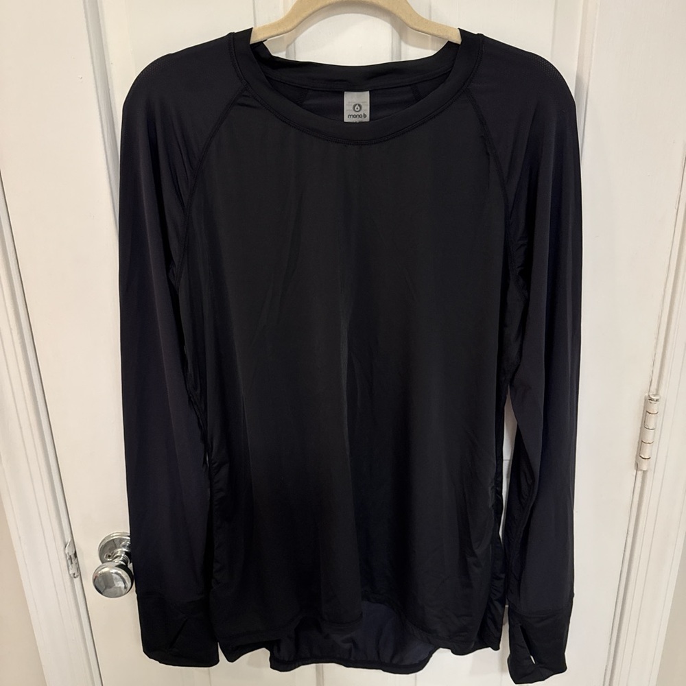Dry Fit Women Black Long Sleeve Tee